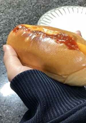 ピザまん風サンド-レシピのメイン写真