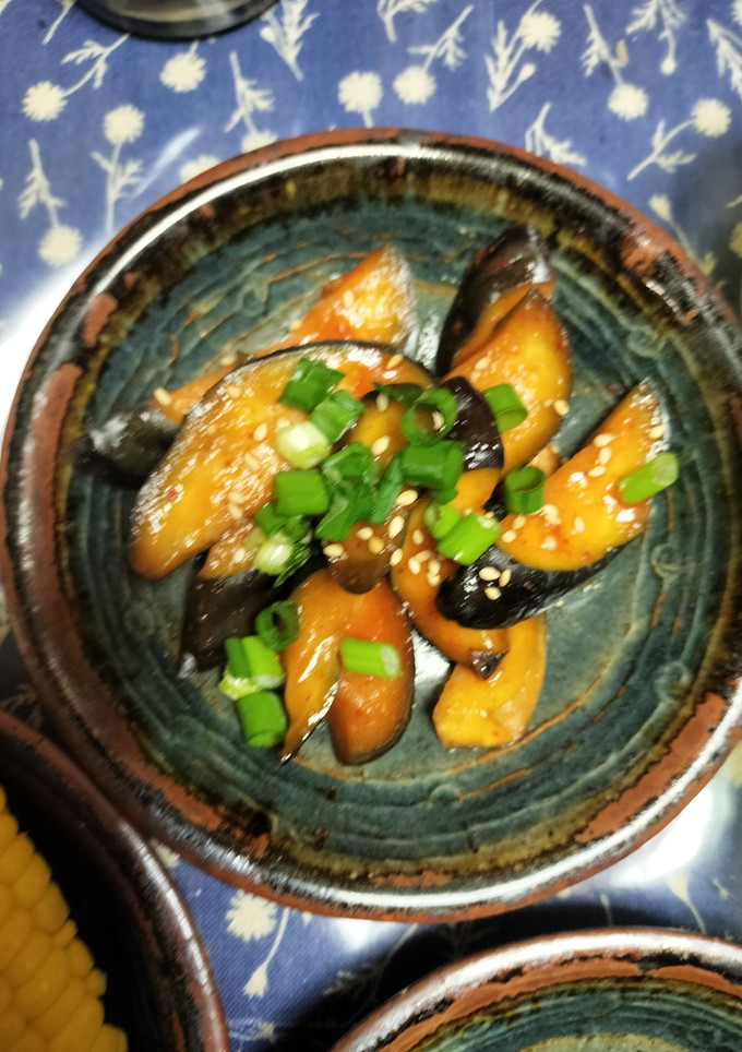 キムチの素で簡単😊茄子のキムチ🍆-レシピのメイン写真
