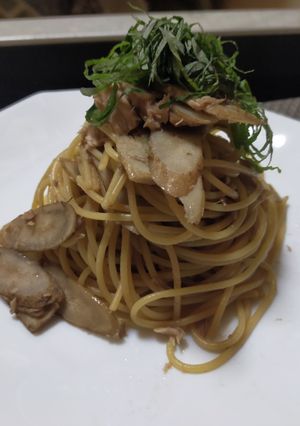 ごぼうの和風パスタ-レシピのメイン写真