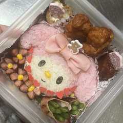 キャラ弁 マイメロディ🐰-レシピのメイン写真