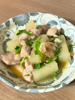 鶏ももと大根のネギ塩焼-レシピのメイン写真