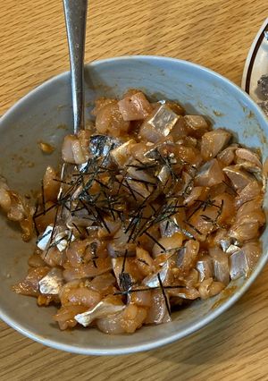 太刀魚の韓国風なめろう-レシピのメイン写真