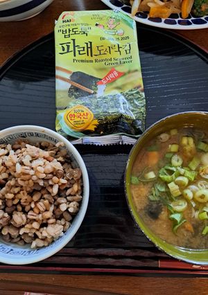 豆＆大麦入り玄米（トレーニーへ捧ぐ）-レシピのメイン写真