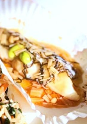白身魚もずく入りあんかけ★宇都宮学校給食-レシピのメイン写真
