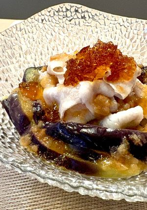 梅ダレ＋ポン酢ジュレで贅沢♡豚しゃぶ茄子-レシピのメイン写真