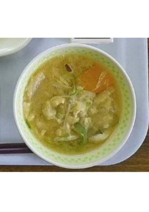 ごまみそ汁-レシピのメイン写真