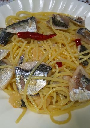 コノシロのオイルベースパスタ-レシピのメイン写真