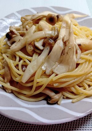 きのこの甘醤油バターパスタ-レシピのメイン写真