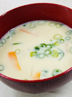豆乳入り味噌汁-レシピのメイン写真