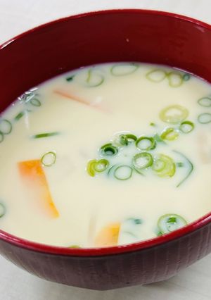 豆乳入り味噌汁-レシピのメイン写真