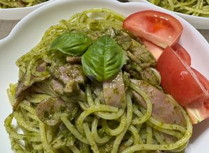 フレッシュバジルのジェノベーゼパスタ🌿-レシピのメイン写真