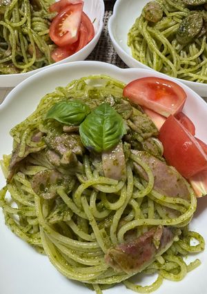 フレッシュバジルのジェノベーゼパスタ🌿-レシピのメイン写真