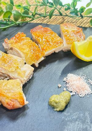 旨い!鶏もも肉の一夜干し風パリパリ焼き-レシピのメイン写真