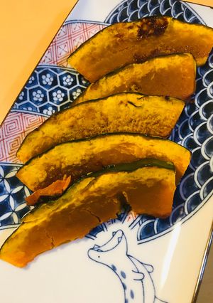 焼き野菜●カボチャ切り身のステーキ-レシピのメイン写真