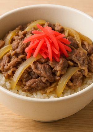 牛丼-レシピのメイン写真