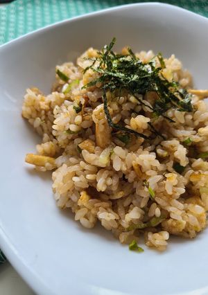 【使いきり】海苔の佃煮チャーハン-レシピのメイン写真