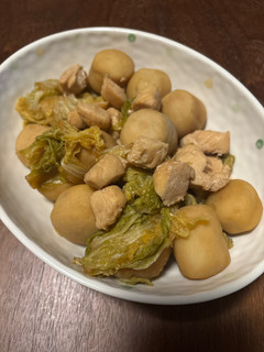 さといもと白菜の煮物-レシピのメイン写真