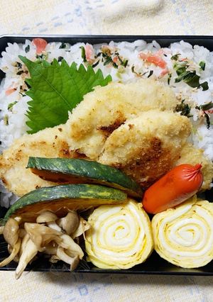 9/1ﾖｯﾁｬﾝ☆チキンカツ弁当-レシピのメイン写真