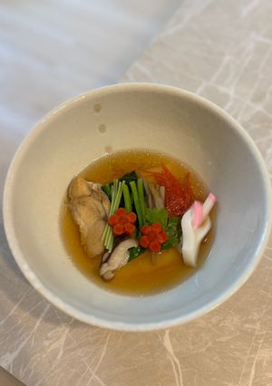 おばあちゃん家のお雑煮🐟-レシピのメイン写真