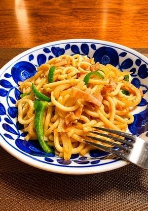 ナポリタンうどん-レシピのメイン写真