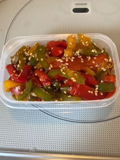 冷凍食材で簡単!減塩パプリカきんぴら-レシピのメイン写真