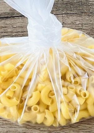 鍋不要！レンジで茹でる『基本のマカロニ』-レシピのメイン写真