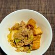 厚揚げで かさまし回鍋肉