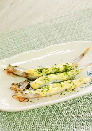【副菜】ししゃものフライパンマヨ焼き-レシピのメイン写真