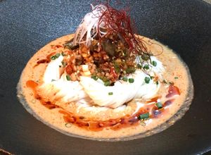 夏に食べたい旨辛ナスの坦々豆乳そうめん-レシピのメイン写真