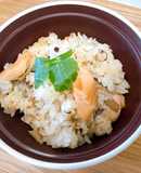お手軽！！秋鮭としめじの炊き込みご飯