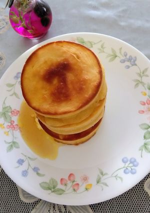 厚焼きホットケーキのレシピ-レシピのメイン写真