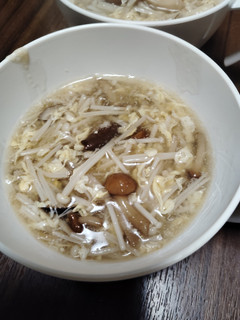 きのこの中華風かき玉スープ-レシピのメイン写真