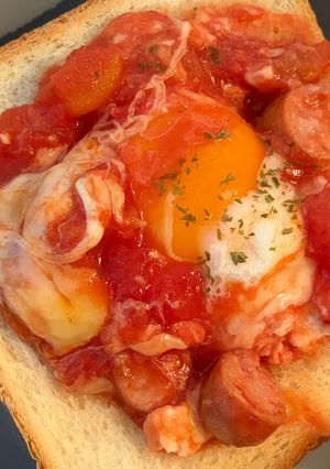 マリナーラ風トースト-レシピのメイン写真
