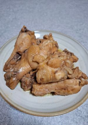 材料2つ! 鶏手羽元のやわらか煮-レシピのメイン写真