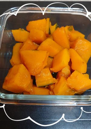 カボチャの甘露煮-レシピのメイン写真