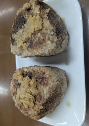 オートミール焼きおにぎり-レシピのメイン写真