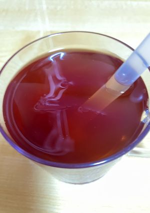 ぷるぷるっ🧡飲むドルチェ🤍ゼリーウーロン-レシピのメイン写真