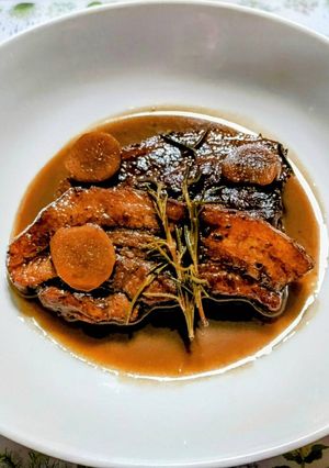 豚バラ肉のワイン煮込み-レシピのメイン写真