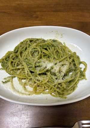 ジェノベーゼスパゲティ-レシピのメイン写真