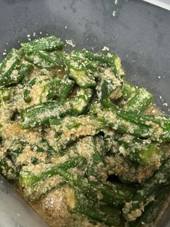 オクラの胡麻和え-レシピのメイン写真