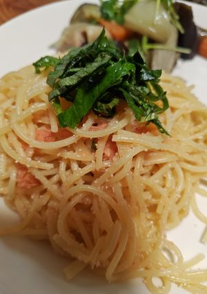 我が家の生たらこパスタ-レシピのメイン写真