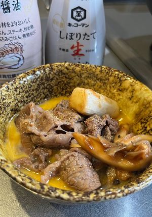 舞茸酵素とトマトの関西風焼きすき-レシピのメイン写真
