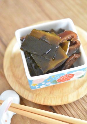 おばちゃんの昆布と干し椎茸の佃煮【作り置き】-レシピのメイン写真