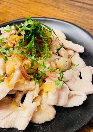 夏にピッタリ!薬味たっぷり!水晶鶏-レシピのメイン写真