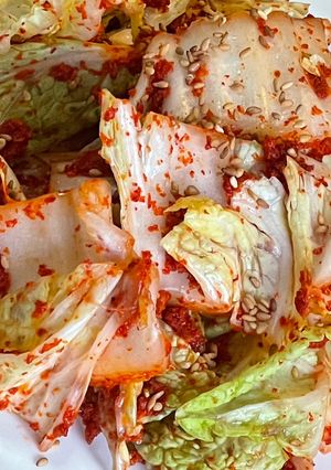 韓国 白菜キムチサラダ ゴッチョリ-レシピのメイン写真