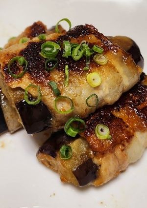 茄子の豚バラ巻き-レシピのメイン写真
