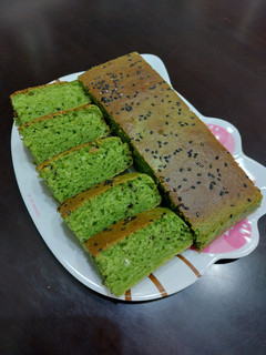 卵・バターなし ほうれん草ケーキ-レシピのメイン写真