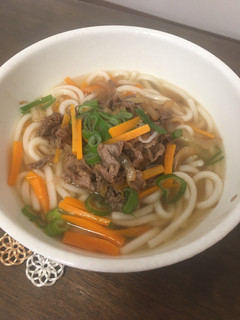 給食の「肉うどん」♡やさしいだし汁-レシピのメイン写真