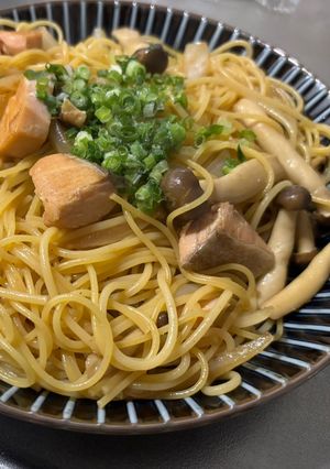 鮭のバター醤油パスタ-レシピのメイン写真