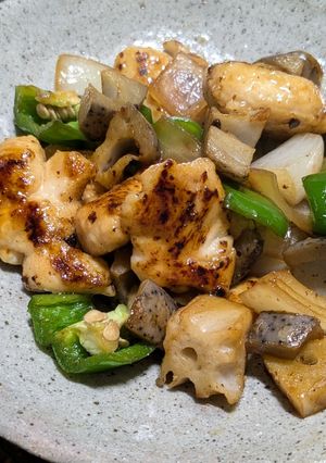 鶏むね肉（塩麹）と野菜のかんたん炒め-レシピのメイン写真